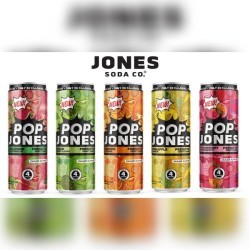 Jones Soda Launches Pop Jones