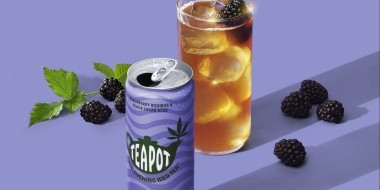 TeaPot's newest flavor, Blackberry Rooibos