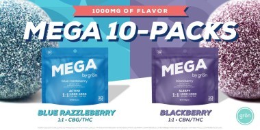 Grön introduces two new high-dose MEGA 10-Packs