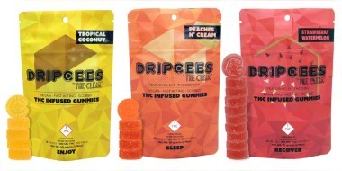 Dripcees gummies banner