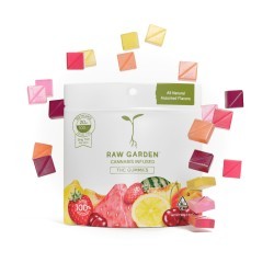 Raw garden cannabis gummies packet