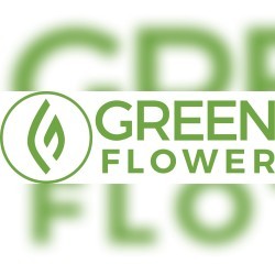 Green Flower square logo