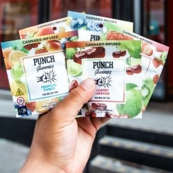 Punch gummies packet 