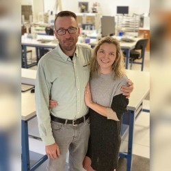 Owners, Luke and Liz Mason at Aurum Labs in Durango, Colorado